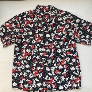 Vintage Mickey Mouse Hawaiian shirt